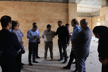 بازدید کتابخانه مرکزی