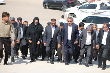 حضور در یادمان شهدای کمنام خفر و شرکت در جلسه شورای اداری خفر