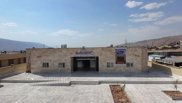 آیین افتتاح ساختمان کتابخانه علامه خفری