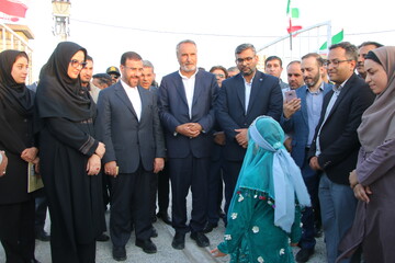 آیین افتتاح ساختمان کتابخانه علامه خفری