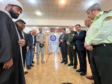 رونمایی از لوح ثبت ملی کتابخانه شهید شریف خرمشهر