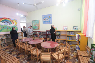 بازدید از کتابخانه فاضل اردکان