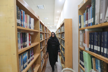 بازدید از کتابخانه فاضل اردکان