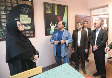 بازدید از کتابخانه عمومی شهید مطهری مهریز