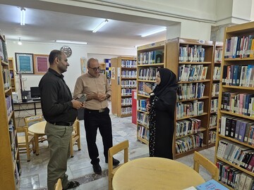 بازدید مدیرکل از کتابخانه های عمومی دهگلان و قروه 3