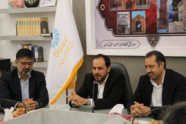 تکریم و معارفه ذیحساب اداره‌کل کتابخانه‌های عمومی استان کرمان برگزار شد