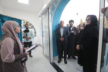 بازگشایی کتابخانه عمومی امام هادی (ع) مهریز