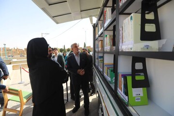 راه‌اندازی شصت‌وهفتمین کتابخانه سیار کشور در یزد