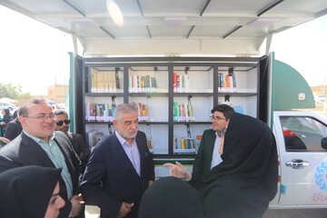 راه‌اندازی شصت‌وهفتمین کتابخانه سیار کشور در یزد