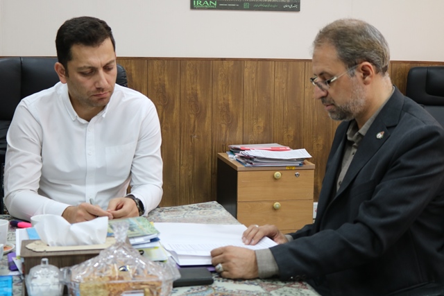 مدیرکل کتابخانه‌های عمومی با مدیرکل دفتر امور شهری و شوراهای استانداری سمنان دیدار کرد