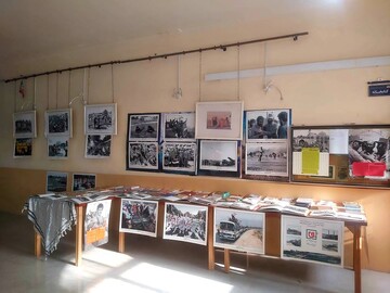 نمایشگاه کتاب دفاع مقدس در کتابخانه های هرمزگان