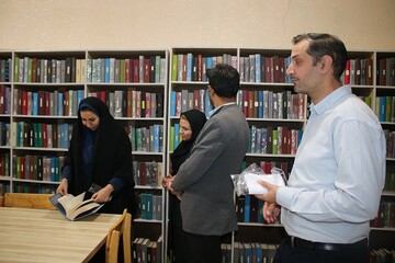 بازدید سرپرست اداره‌کل کتابخانه‌های عمومی چهارمحال و بختیاری از کتابخانه‌های شهرستان بروجن