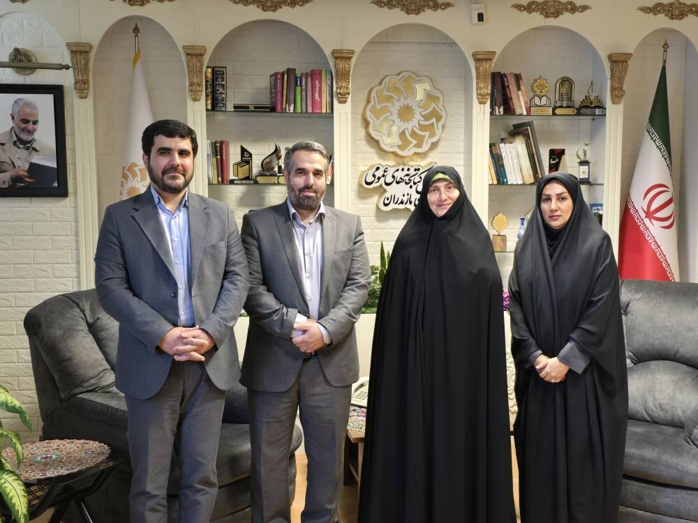 معارفه مرضیه فلاح کردآبادی به‌عنوان سرپرست اداره‌کل کتابخانه‌های عمومی استان مازندران