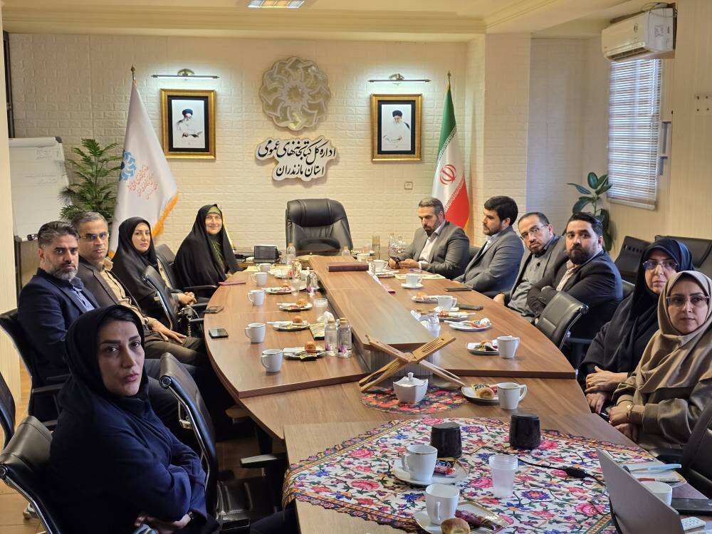 معارفه مرضیه فلاح کردآبادی بهعنوان سرپرست ادارهکل کتابخانههای عمومی استان مازندران