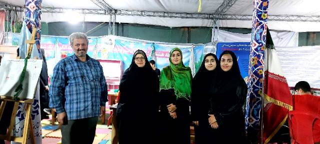 هفت روز تلاش کتابداران در نمایشگاه دومین کنگره سه هزار شهید استان سمنان