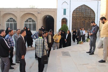 بازدید از از مجموعه تاریخی و فرهنگی تخت فولاد اصفهان