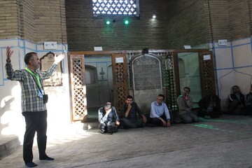 بازدید از از مجموعه تاریخی و فرهنگی تخت فولاد اصفهان
