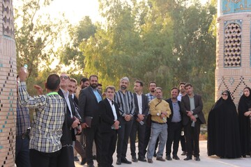 بازدید از از مجموعه تاریخی و فرهنگی تخت فولاد اصفهان