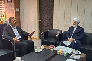 دیدار مدیرکل کتابخانه‌های عمومی گلستان و سرپرست تأمین اجتماعی استان