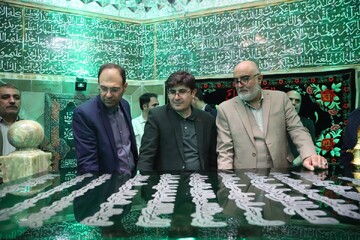 افتتاح سومین نمایشگاه کسب و کارهای کوچک در کتابخانه عمومی شهدای کیگا