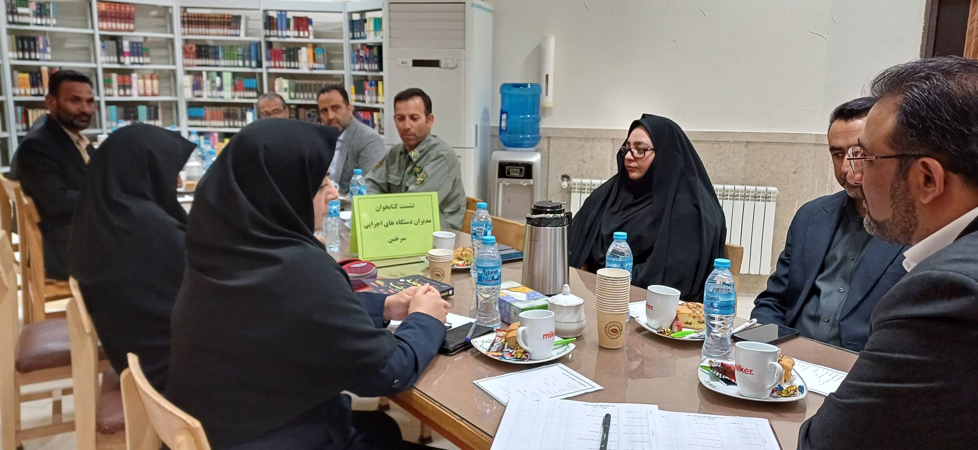 دومین جلسه انجمن کتابخانههای عمومی شهرستان سرخس برگزار شد