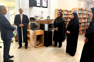 بازدید مدیران‌کل کتابخانه‌های عمومی و فرهنگ و ارشاد گلستان از کتابخانه شهید مقصودلو راد