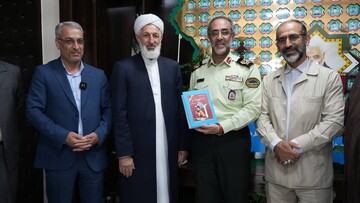 دیدار مدیران فرهنگی گلستان با فرمانده انتظامی و قدردانی از زحمات نیروی انتظامی استان