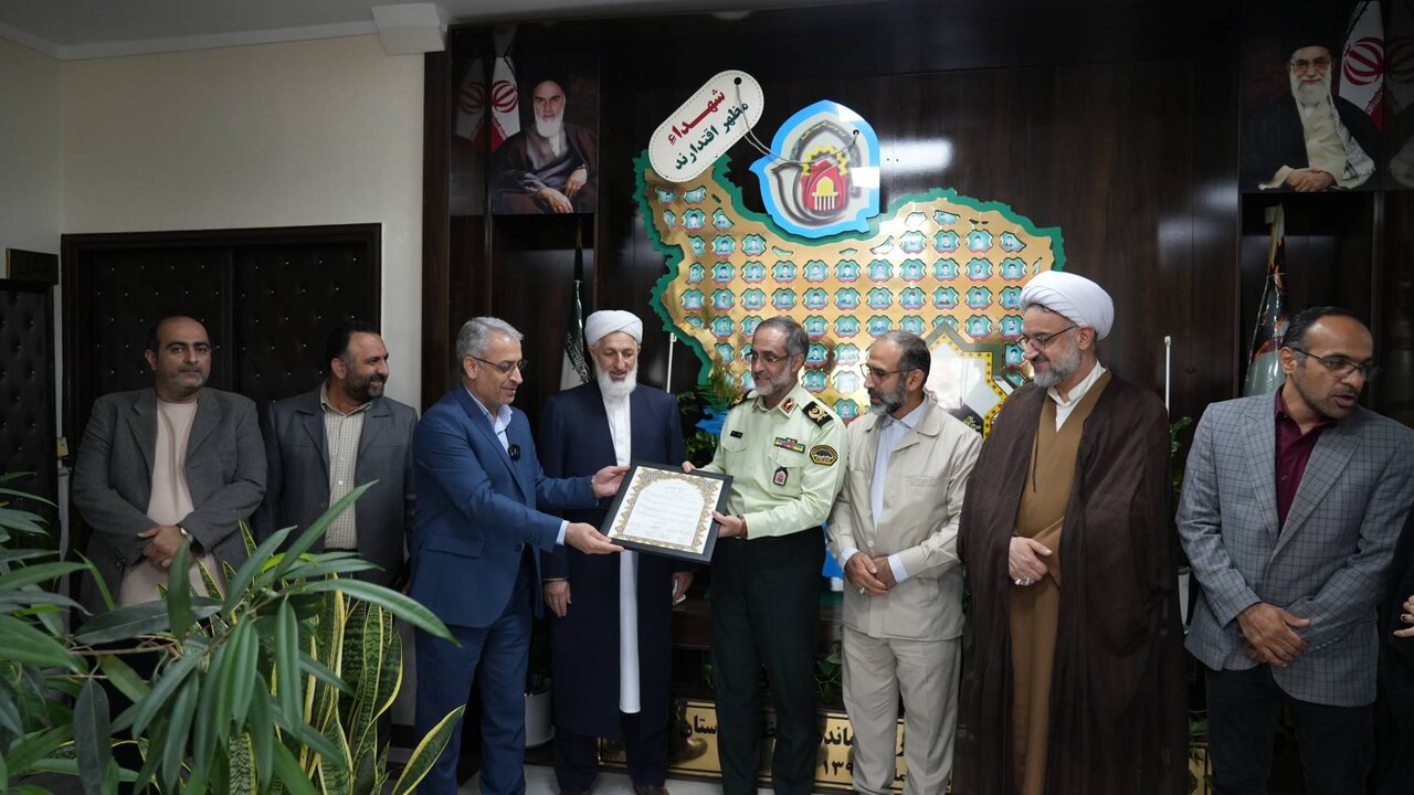 مدیران فرهنگی گلستان با فرمانده انتظامی استان دیدار کردند