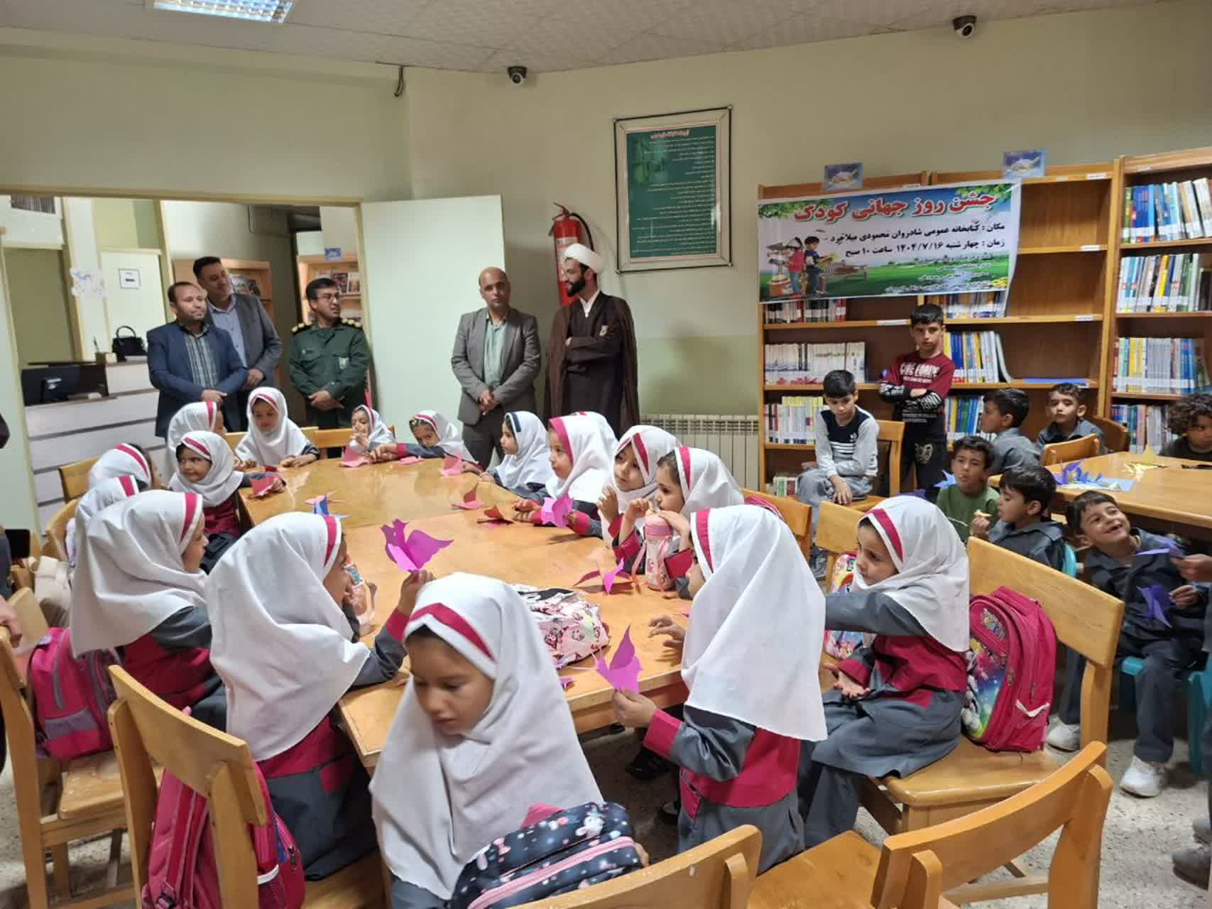 حال خوش کودکان در کتابخانههای عمومی استان مرکزی