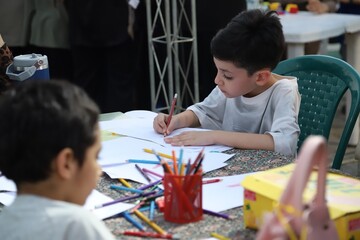 برپایی غرفه فرهنگی کتابخانه‌های عمومی بوشهر در جشن پرواز بادبادک‌ها