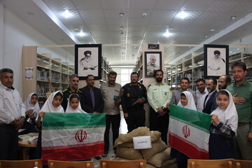 بازدید مسئول حوزه یک بسیج ادارت کل و معاون امورکتابخانه ها از کتابخانه های عمومی علامه جعفری و گنبدسبز