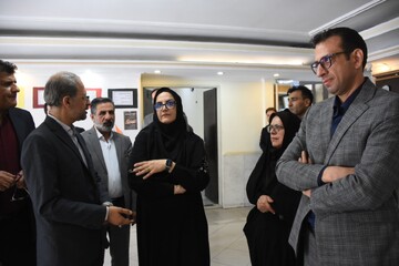 بازدید از کتابخانه امام خمینی (ره) سمنان