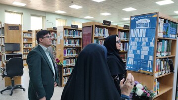 بازدید از کتابخانه علامه ایوانکی