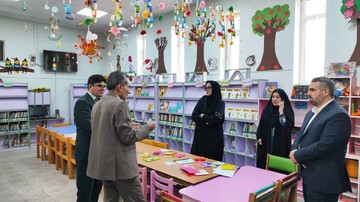 بازدید از کتابخانه علامه ایوانکی