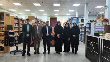 بازدید از کتابخانه علامه ایوانکی