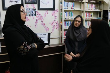 بازدید از کتابخانه شهید همتی سمنان