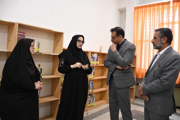 بازدید از کتابخانه کومش سمنان
