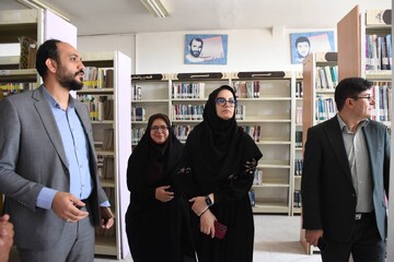 بازدید از کتابخانه ملاعلی حکیم الهی سمنان