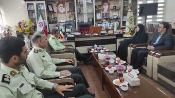 دیدار با فرمانده نیروی انتظامی استان اردبیل