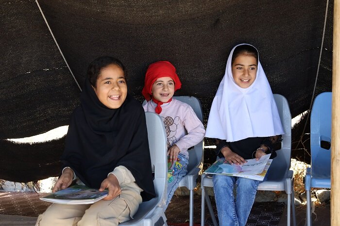 ویژه‌برنامه فرهنگی کتابخانه سیار ارومیه، در منطقه مرگور برگزار شد