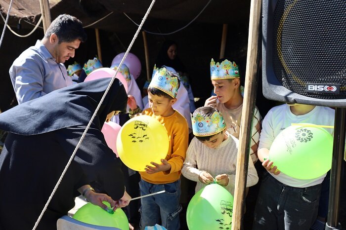 ویژهبرنامه فرهنگی کتابخانه سیار ارومیه، در منطقه مرگور برگزار شد