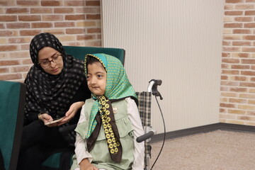 ویژه برنامه روز جهانی عصای سفید در کتابخانه مرکزی یزد برگزار شد