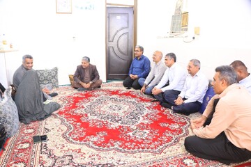 دیدار با خانواده شهدا