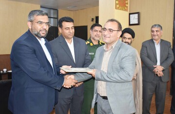 تکریم و معارفه رئیس کوار