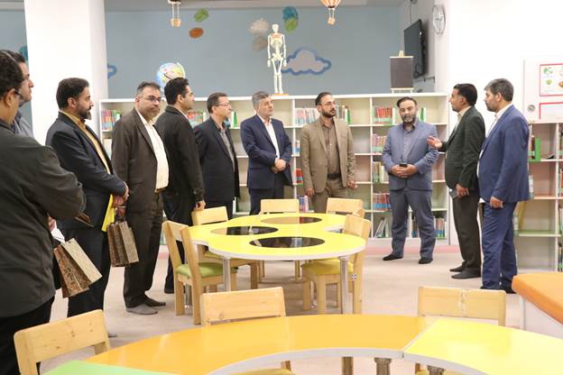 بازدید رئیس دیوان محاسبات استان خراسان رضوی از کتابخانه مرکزی امام خمینی(ره) مشهد