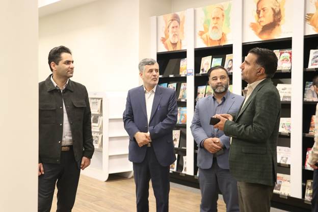 بازدید رئیس دیوان محاسبات استان خراسان رضوی از کتابخانه مرکزی امام خمینی(ره) مشهد