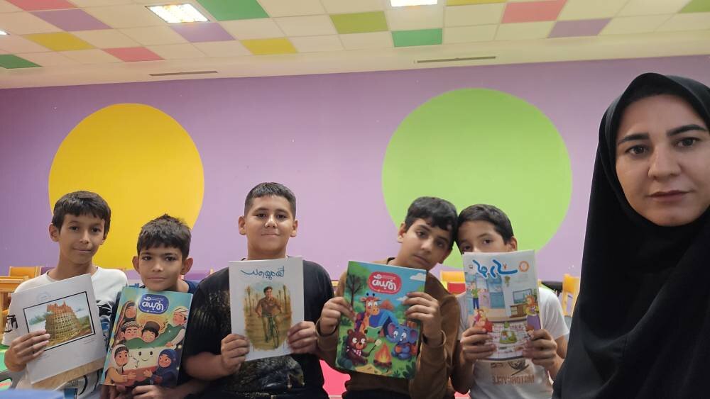 کشف دنیای «نشریات هیجان‌انگیز» در بخش کودک کتابخانه شهید بهشتی آشخاله