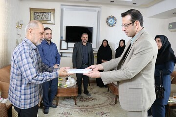 تجلیل از جانباز