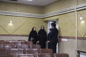 بازدید از کتابخانه فرهنگیان همدان