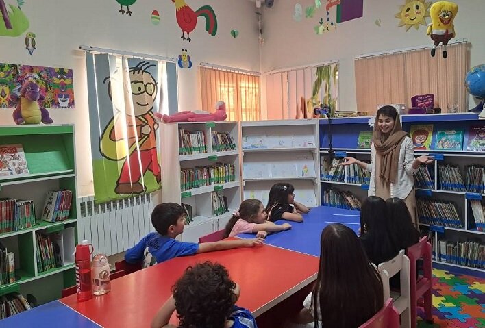 حال خوش کودکان در کتابخانه‌های عمومی استان تهران